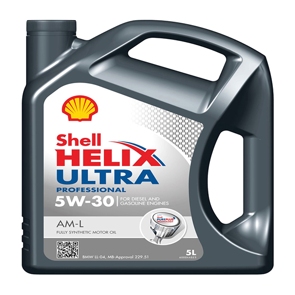 Shell Helix Ultra Professional AM-L Engine Oil - 5W-30 - 5Ltr