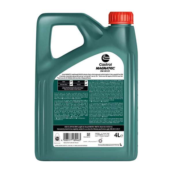 5W30 Castrol Engine Oil, Unit Pack Size: Bottle of 500 mL at Rs