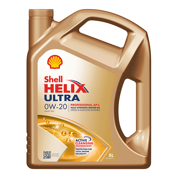 Shell Helix Qr Code Shell Helix Ultra Professional AP-L 0W-20 5L | Euro Car Parts