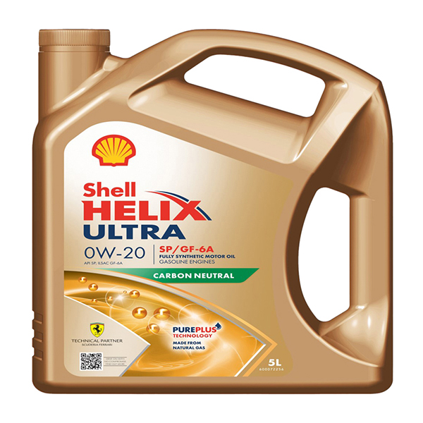 Shell Helix Ultra SN Engine Oil - 0W-20 - 5Ltr