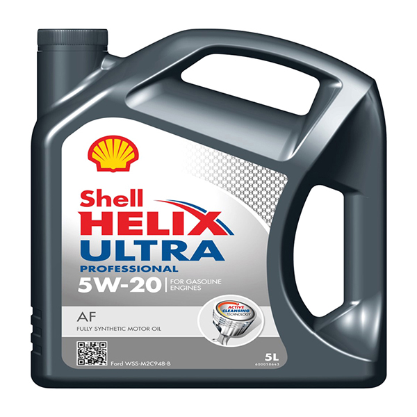Shell Helix Ultra Professional AF Engine Oil - 5W-20 - 5Ltr