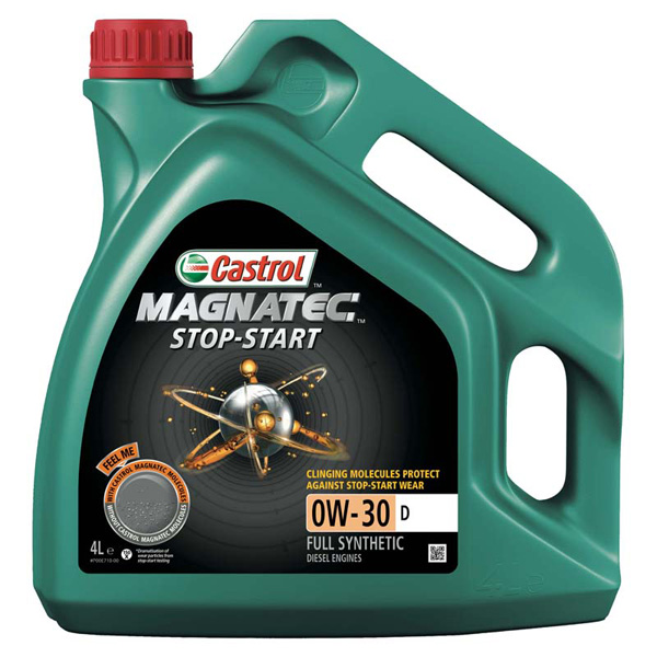 Castrol Magnatec Stop Start D Engine Oil - 0W-30 - 4Ltr