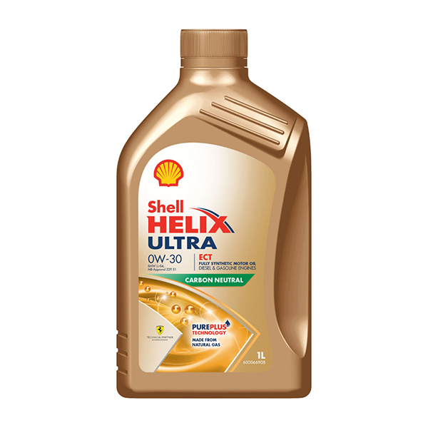 Shell Helix Ultra ECT Engine Oil - 0W-30 - 1Ltr