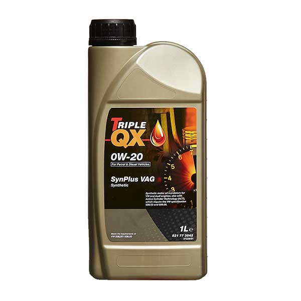 Triple QX SynPlus Engine Oil 0W-20 VAG 508/509 - 1Ltr | Euro Car Parts