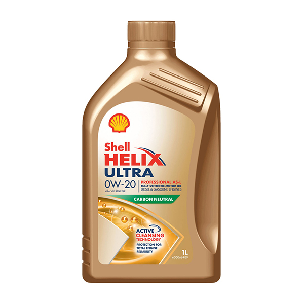Shell Helix Ultra Professional AS-L Engine Oil - 0W-20 - 1Ltr