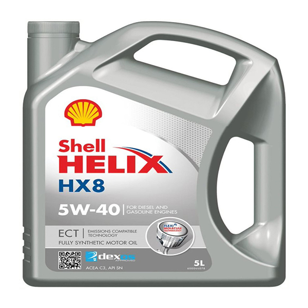 Shell Helix HX8 ECT Engine Oil - 5W-40 - 5Ltr