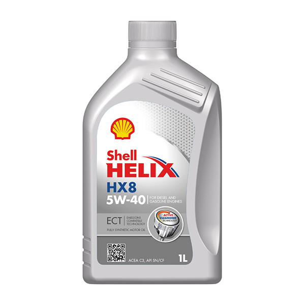 Shell Helix HX8 ECT Engine Oil - 5W-40 - 1Ltr