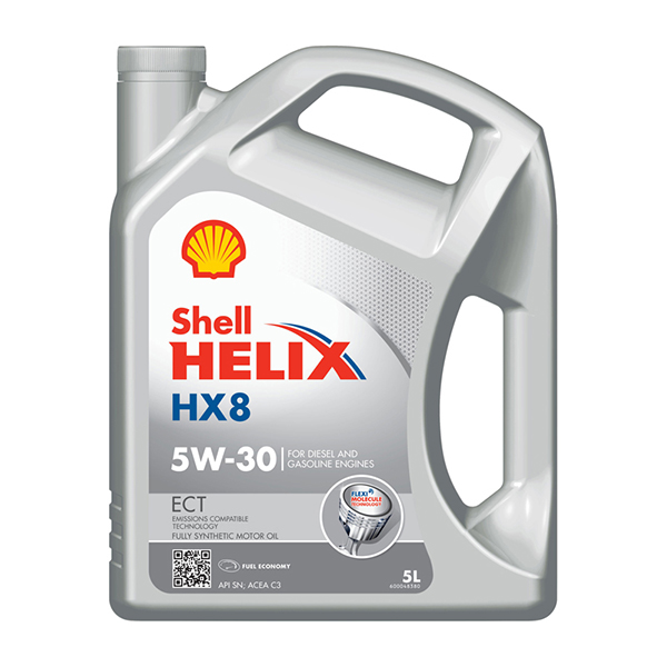 Shell Helix HX8 ECT Engine Oil - 5W-30 - 5Ltr