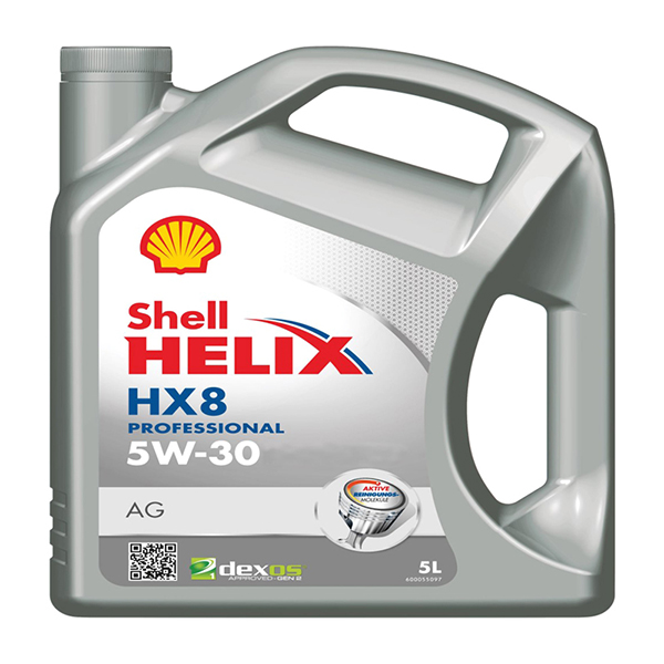 Aceite 5W30 Shell Helix HX8 Synthetic Professional AG Autos Bencineros
