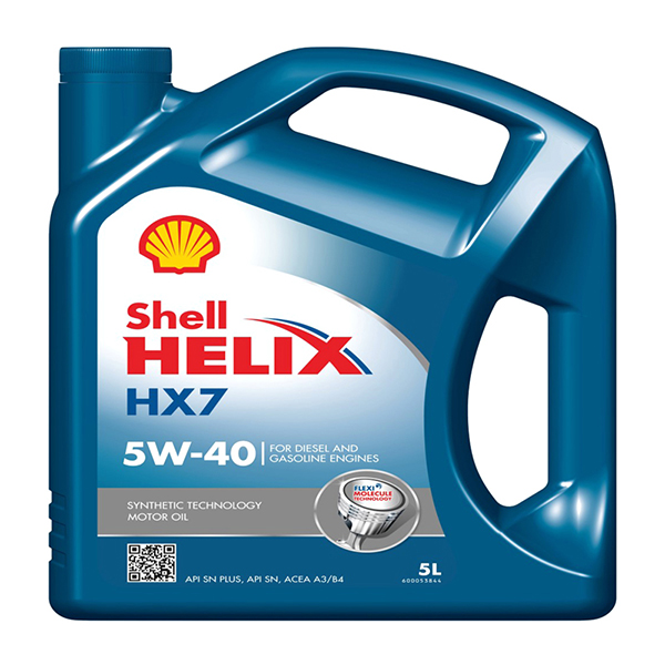 Shell Helix HX7 Engine Oil - 5W-40 - 5Ltr