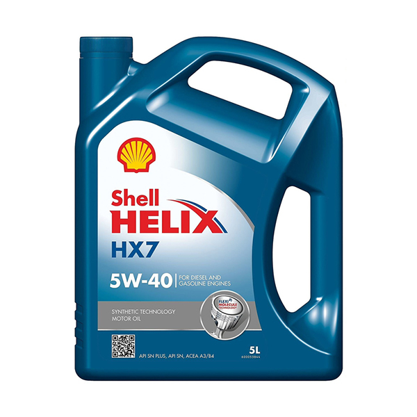Shell Helix HX7 Engine Oil - 5W-40 - 5Ltr