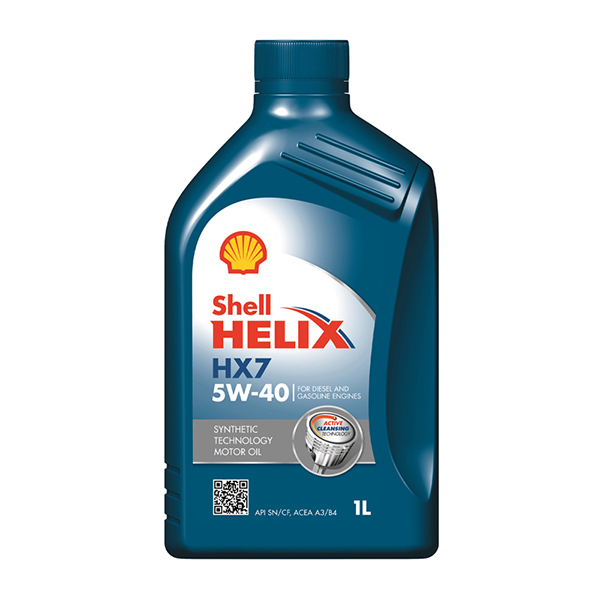 Shell Helix HX7 Engine Oil - 5W-40 - 1Ltr