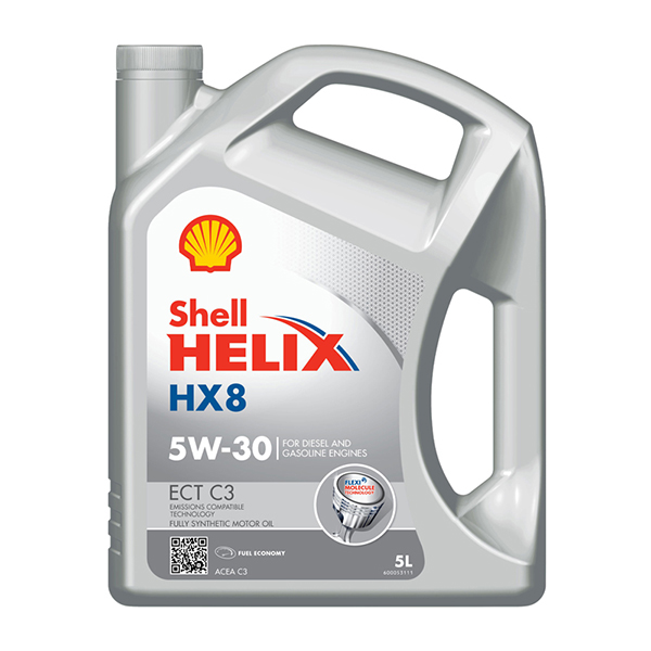 Shell Helix HX8 C3 Engine Oil - 5W-30 - 5Ltr