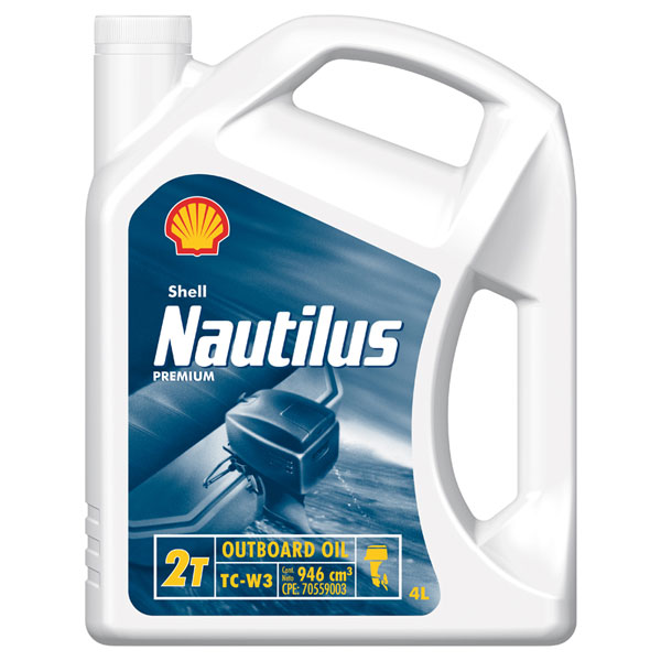Shell Nautilus Premium Outboard  Mineral - 4Ltr