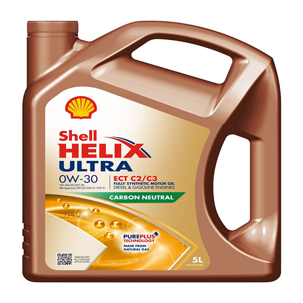 Shell Helix Ultra ECT C2/C3 Engine Oil - 0W-30 - 5Ltr