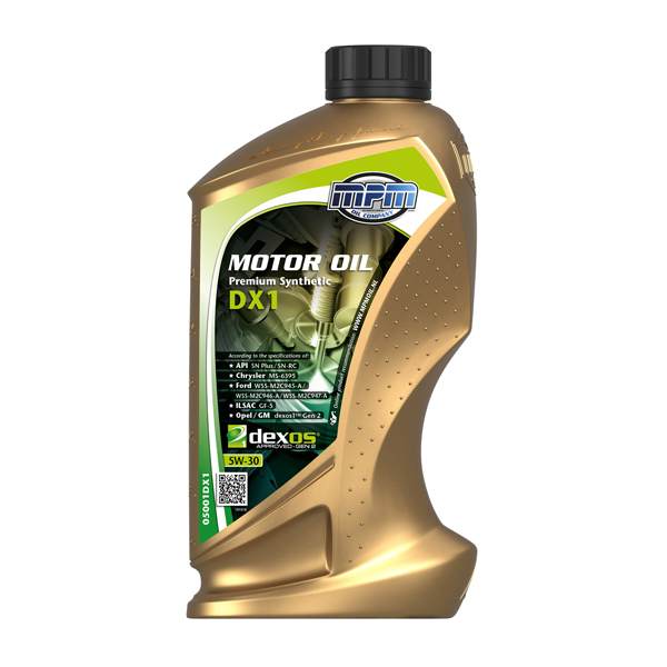 MPM Oil 5W-30 Premium Synthetic DX1 1L