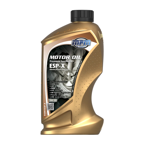 MPM Oil 5W-30 Premium Synthetic ESP-X 1L