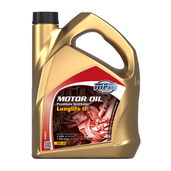 MPM Oil 0W-30 Premium Synthetic Longlife II 5L