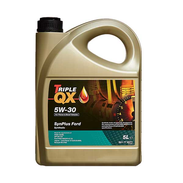 TRIPLE QX Fully Syn Engine Oil 5W-30 Ford M2C 913D -5Ltr