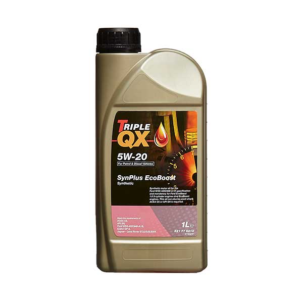 TRIPLE QX SynPlus Engine Oil 5W-20 FS Ford Ecoboost - 1Ltr