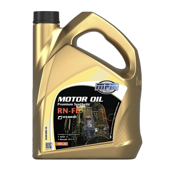 MPM Oil 0W-20 Premium Synthetic RN-FE 5L