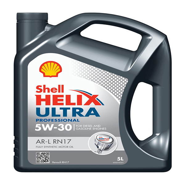 Shell Helix Ultra Professional AR-L Engine Oil - 5W-30 RN17 - 5Ltr ...