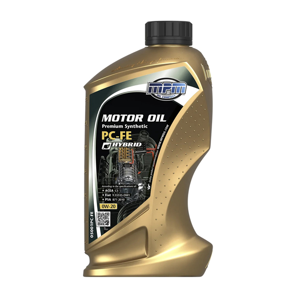 MPM Oil 0W-20 Premium Synthetic PC-FE 1L