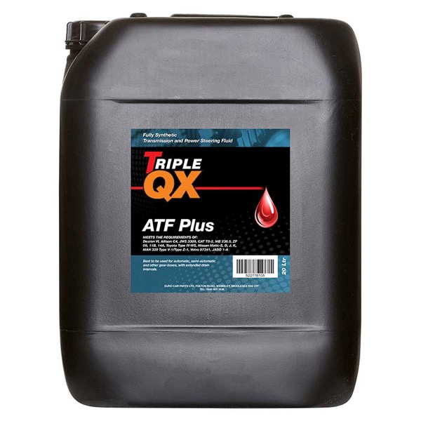 TRIPLE QX ATF Plus Transmission Fluid 20 Litre Euro Car Parts