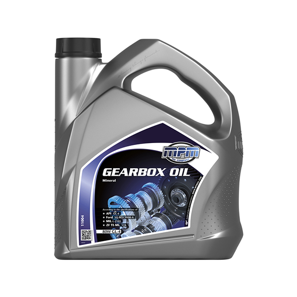 MPM Gearbox Oil SAE 80W GL-4 Mineral 4Ltr