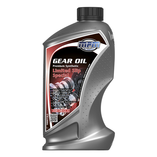 MPM Gearbox Oil 75W140 GL5 Premium Synthetic Limited Slip Special