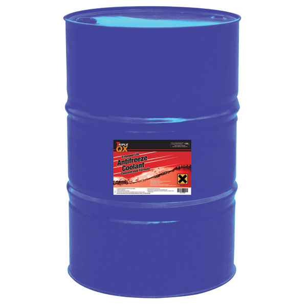 TRIPLE QX Red Antifreeze/Coolant 199Ltr Euro Car Parts