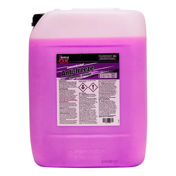 TRIPLE QX Purple Antifreeze/Coolant (G13) Concentrate 20Ltr