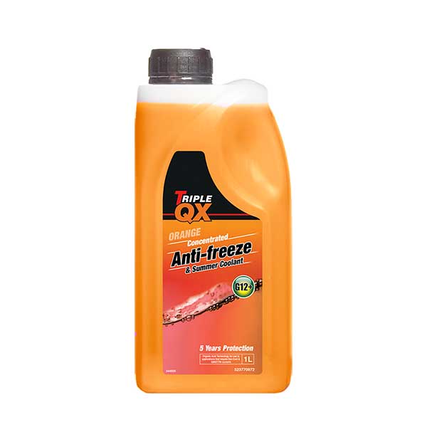 TRIPLE QX Orange Concentrated Antifreeze/Coolant - 1ltr