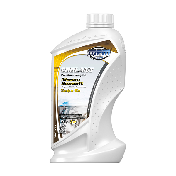 MPM MPM Ready Mix Anti-freeze/Coolant Prem LL -40C Renault/Nissan  