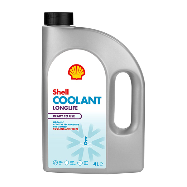 Shell Shell Coolant Longlife Ready to Use 4L