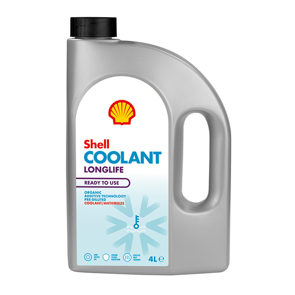Shell Coolant Longlife Ready to Use 4L | Euro Car Parts