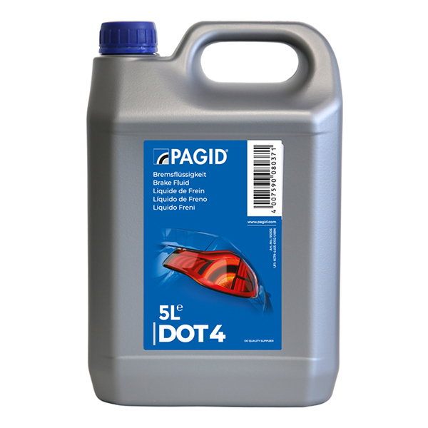 Pagid Dot4 Brake Fluid - 5ltr