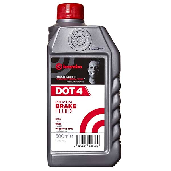 Brembo Dot4 Brake Fluid 500ml Euro Car Parts