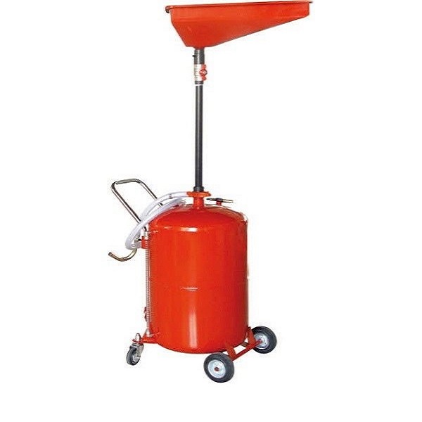 Top Tech Waste Oil Drainer 65ltr Air Discharge