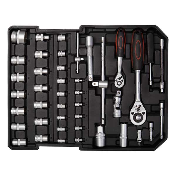 Top Tech 186pc Home and Car Tool Kit with Aluminium Storage Case