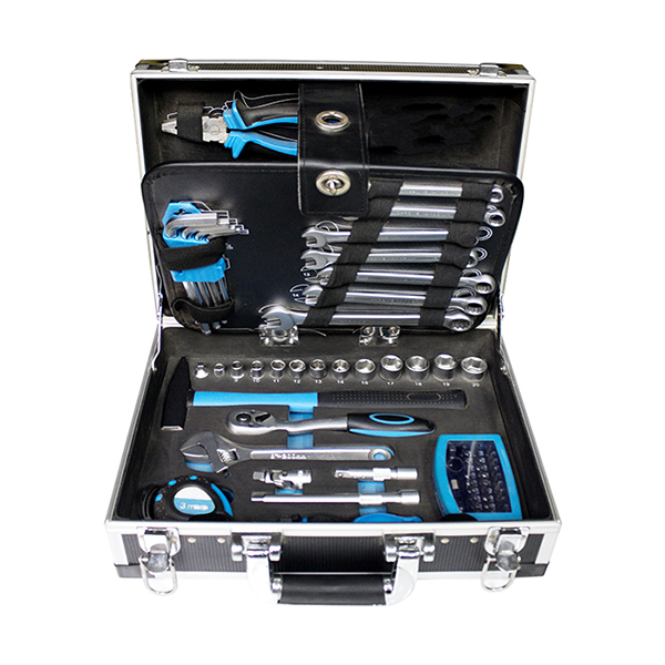 Top Tech 82 Piece Home and Car Tool Kit with Aluminium Storage Case