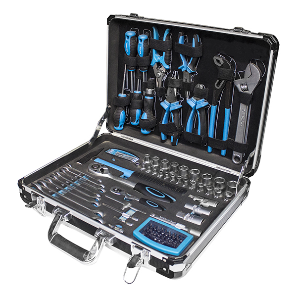 Top Tech 94 Piece Home and Car Maintenance Kit with Aluminium Storage Case