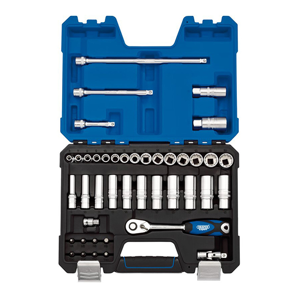 Draper Multi-Drive® Metric Socket Set, 3/8" Sq. Dr. (42 Piece)"