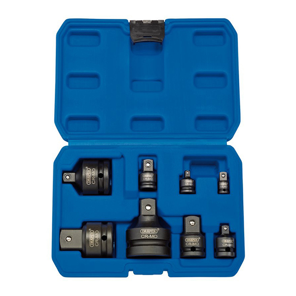 Draper Impact Socket Adaptor Set (8 Piece)