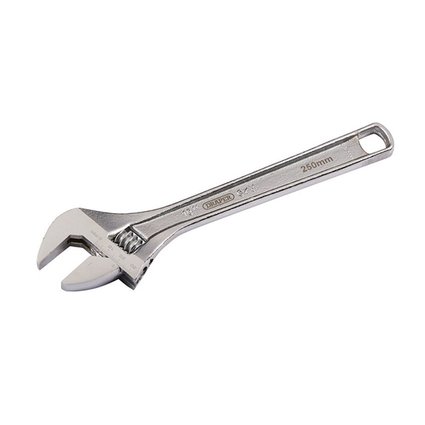 Draper Adjustable Wrench, 250mm, 31mm