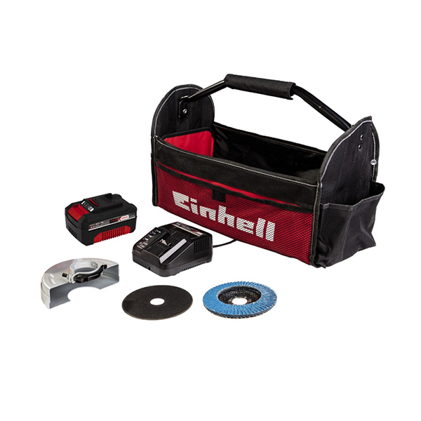 Einhell TE-AG 18/115 Li Cordless Angle Grinder with 1 x 4.0Ah Battery