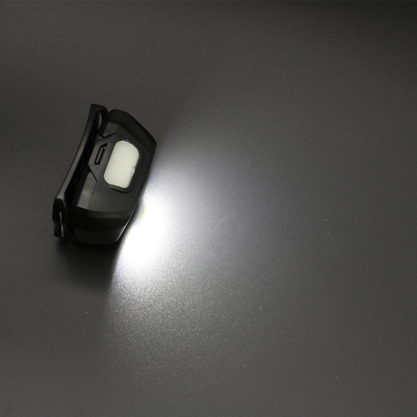 MasterPro Rechargeable Headlight with Motion Sensor and Red Light Option