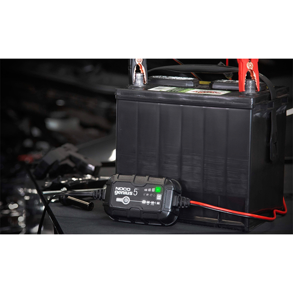 Noco Battery Charger Genius5 - Motorcycle Parts Store