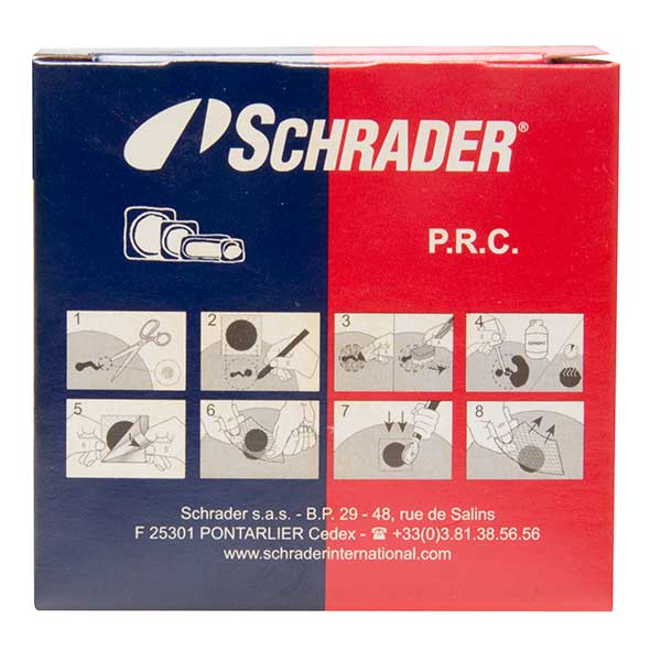 Schrader Inner Tube Patch 30mm - Qty 100