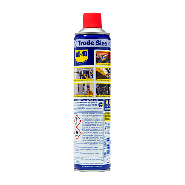 WD-40 Original Multi-Purpose Oil & Lubricant 600ml